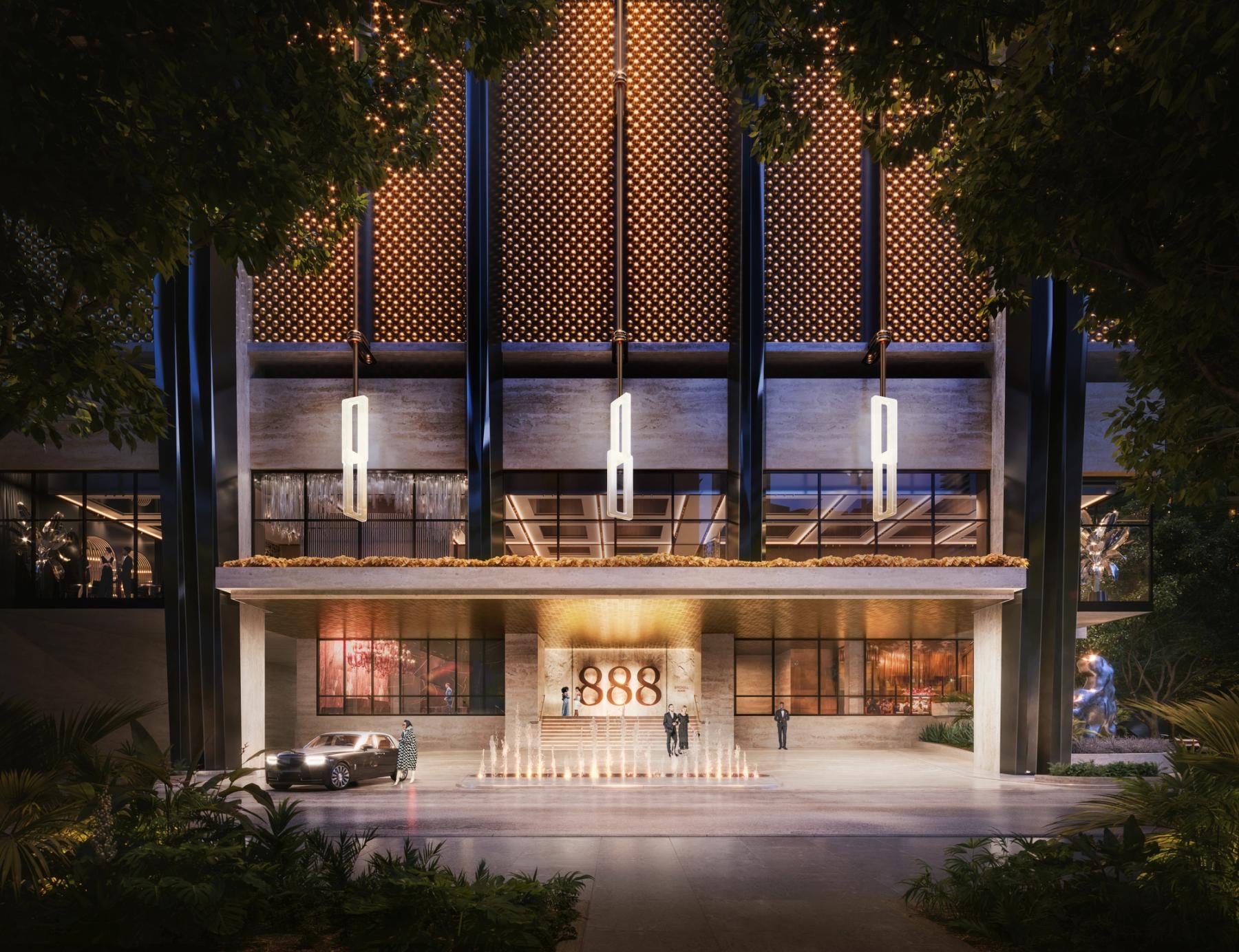 Render de 888 Brickell by Dolce&Gabbana, Brickell