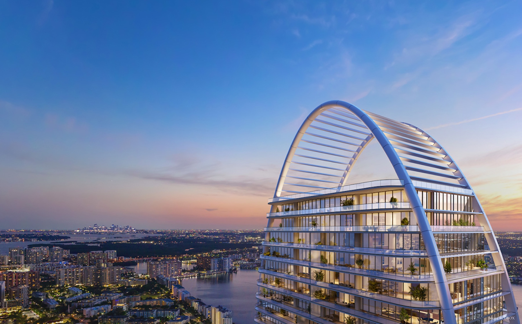 Render de The St. Regis Residences, Sunny Isles Beach, Collins Avenue